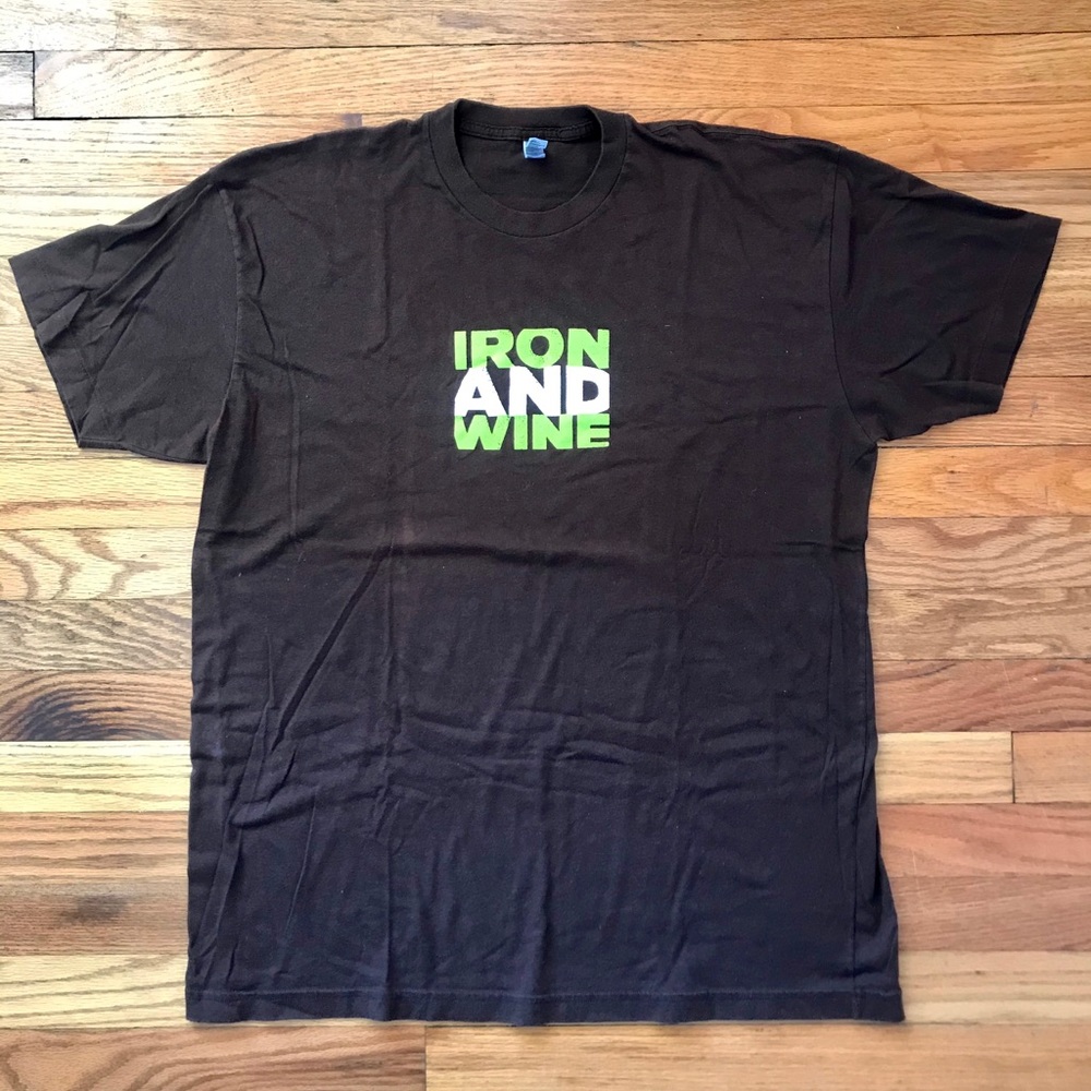 Iron and Wine American Apparel Shirt